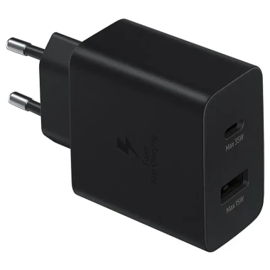 شارژر اصلی سوپر فست شارژ سامسونگ Samsung EP-TA220 Duo توان 35 وات
