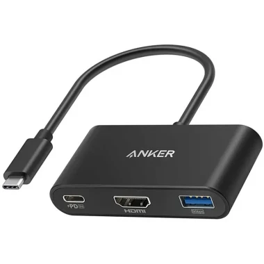 هاب 3 پورت تایپ سی انکر مدل PowerExpand 3 IN 1 Multi-Function HUB