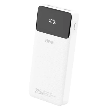پاوربانک 10000 بیوا مدل BP-020 Power Bank Digital Display توان 22.5 وات