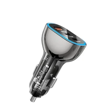 شارژر فندکی فست شارژ باوین مدل PC978 توان 68 وات