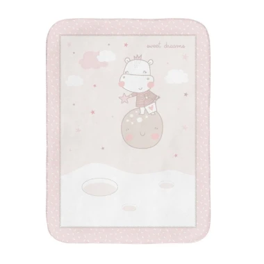 ‫پتو نوزاد کیکابو مدل‬ ‫Hippo Dreams‬ ابعاد ۱۱۰ در ۱۴۰ سانتی متر