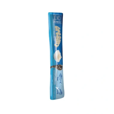 بستنی گربه  ام پتز بلژیک مدل  M-Petz Creamy Cat Treat طعم ماهی تن و میگو
