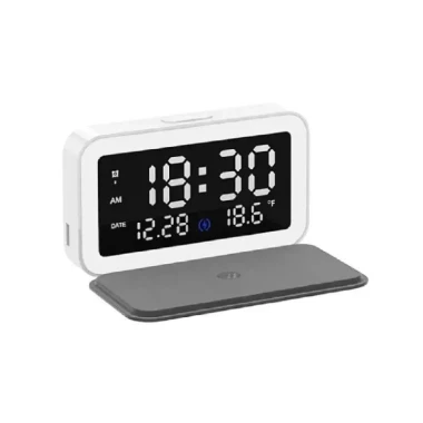 داک شارژ ساعت زنگدار رومیزی 6 کاره مدل مگ سیف MagSafe SuperClock