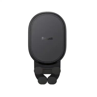 پایه نگهدارنده و شارژر بی‌سیم گوشی موبایل باسئوس مدل Baseus Car Mount Pro Gravitational توان 15 وات