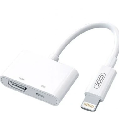 تبدیل لایتنینگ اتصال همزمان شارژر و HDMI ایکس او مدل XO HUB005
