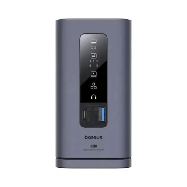 هاب 11 پورت باسئوس مدل baseus BS-OH174 Spacemate B00568102813 مناسب مک بوک