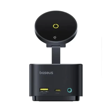 شارژر بی‌سیم باسئوس مدل Baseus MagPro Series II 7-in-1 Wireless Charger 15W