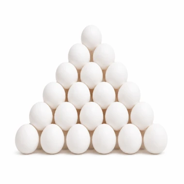تخم مرغ مروارید 6 شانه 30 عددی (کارتن 6 عددی)