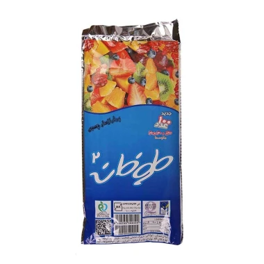 کیسه فریزر طوفان 2 سایز 30*20 مدل پرفراژ دار چسبی بسته 100 عددی (کارتن 70 بسته‌ای)