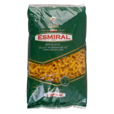 ماکارونی مدل پیکولی اسمیرال وزن 900 گرمی (کارتن 12 بسته‌ای)