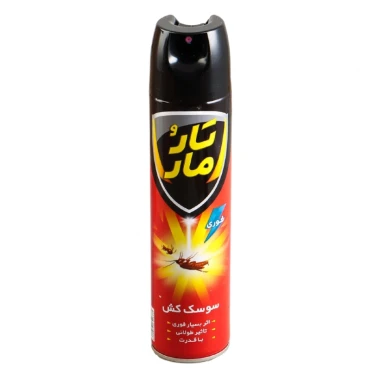 اسپری سوسک کش تارومار حجم 400 میلی لیتری (کارتن 12 عددی)