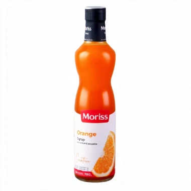 شربت پرتقال موریس ظرف شیشه وزن 780 گرمی (کارتن 6 عددی)