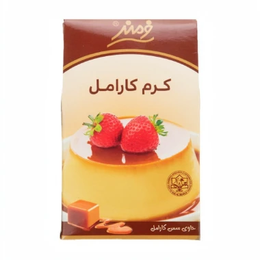 پودر کرم کارامل فرمند وزن 70 گرمی (کارتن 9 بسته‌ای)