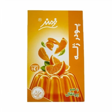 پودر ژله پرتقال فرمند وزن 100 گرمی (کارتن 9 بسته‌ای)