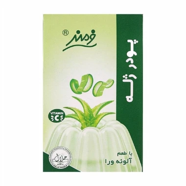 پودر ژله آلوئه ورا فرمند وزن 100 گرمی (کارتن 9 بسته‌ای)