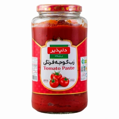 کنسرو رب گوجه فرنگی دلپذیر ظرف شیشه ای وزن 680 گرمی (کارتن 12 عددی)-260803113114