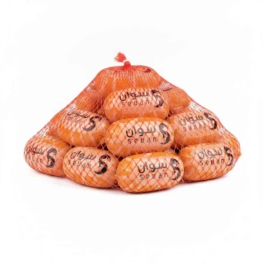 سوسيس كوكتل ويژه 70 درصد سوان وزن 500 گرم (بسته بندی توری)