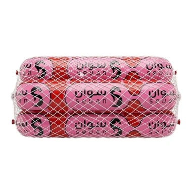 سوسیس آلمانی 40 درصد سوان وزن 1 کیلوگرمی (بسته بندی توری)