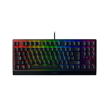 کیبورد باسیم گیمینگ ریزر مدل Razer BlackWidow V3 Tenkeyless سوئیچ سبز
