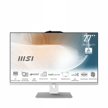 کامپیوتر All in One ام اس آی 27 اینچی مدل MSI  AM272P 1M Core 7 150U 16GB 1TB SSD Intel-WIN11