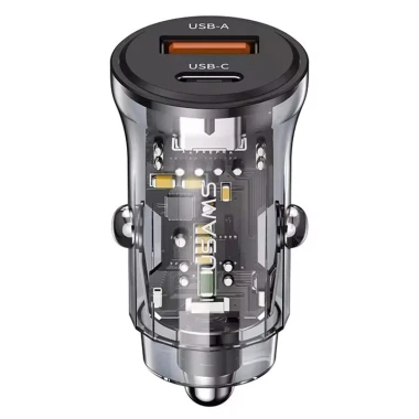 شارژر فندکی یوسمز USAMS CC164 توان 30 وات