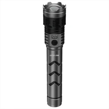 چراغ قوه گرین لاین مدل Green Lion Hunter Pro GNHULEDFL12GY برد 600 متر