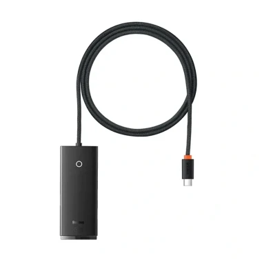 هاب چهار پورت Type-C بیسوس مدل Baseus Lite Series - مشکی