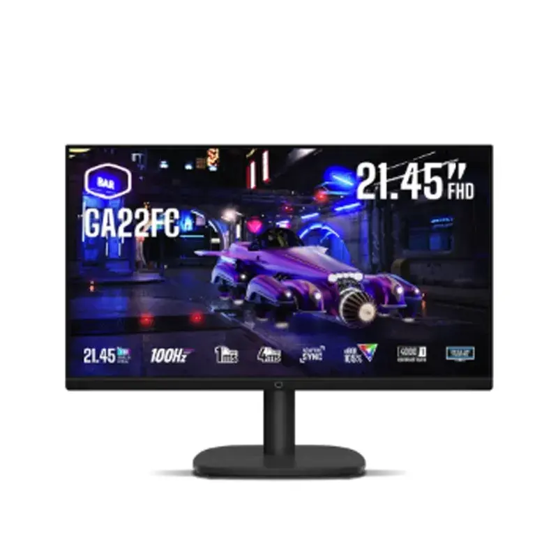 مانیتور گیمینگ 21.45 اینچی کولر مستر مدل GA22FC