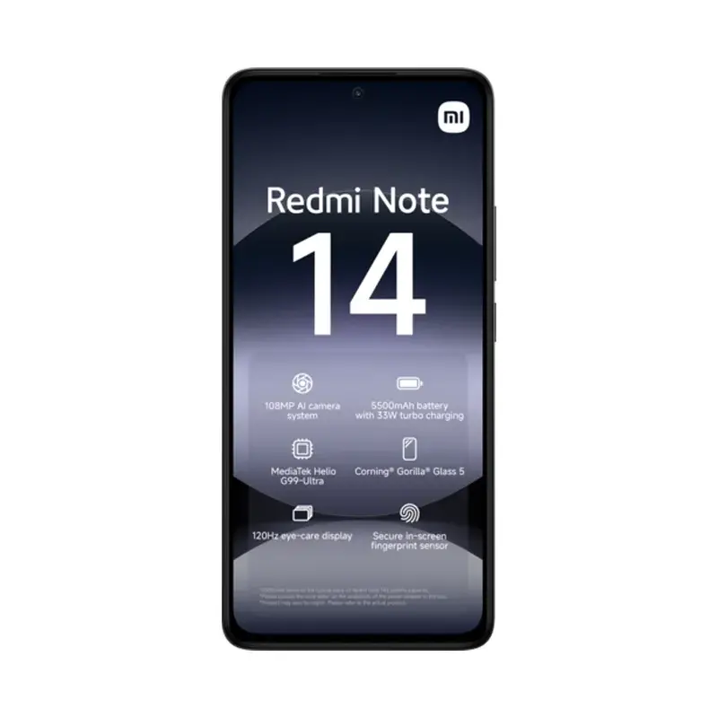 گوشی موبایل شیائومی Redmi مدل Note 14 4G با ظرفیت 256GB و رم 8GB