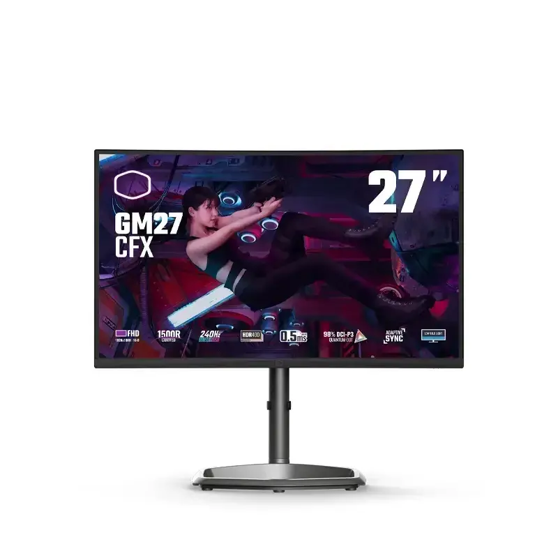 مانیتور گیمینگ خمیده 27 اینچی کولر مستر مدل GM27-CFX