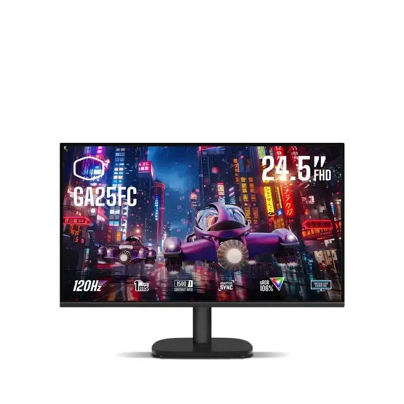 مانیتور گیمینگ 25 اینچی کولر مستر مدل GA25FC
