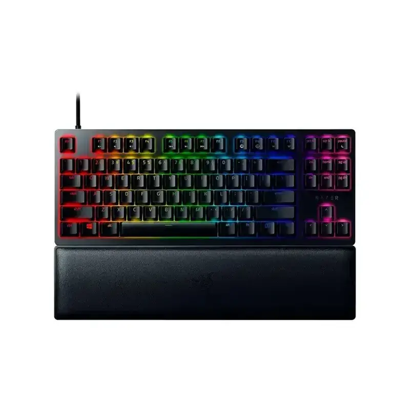 کیبورد گیمینگ با سیم ریزر مدل Razer Huntsman V2 Tenkeyless