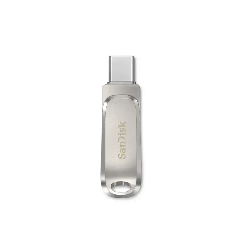 فلش مموری سن دیسک مدل Ultra Dual Drive Luxe Type-C DDC4 سرعت 400 ظرفیت 512 گیگابایت