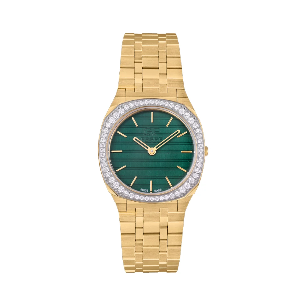 ساعت زنانه جی اف فره کوارتز مدل GF Ferre Quartz GFGPN170086L