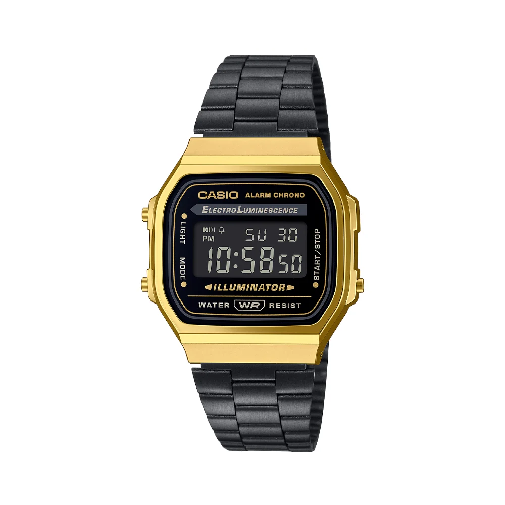 ساعت دیجیتالی کاسیو کوارتز مدل A168WEGB-1B
