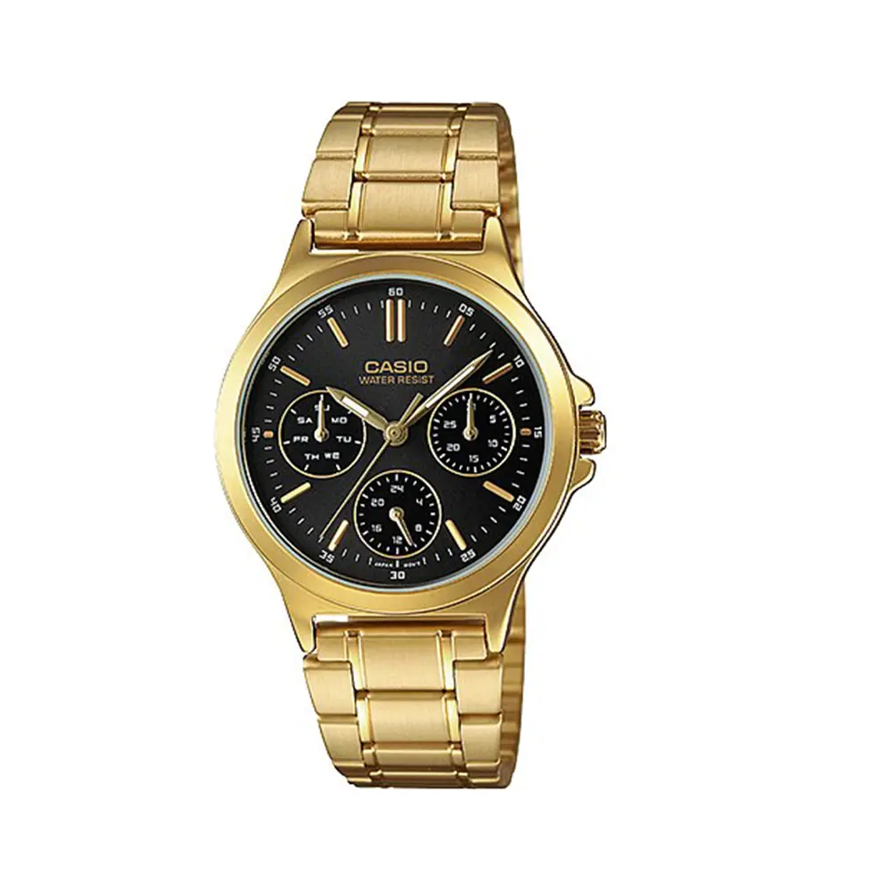 ساعت زنانه کاسیو کوارتز مدل Casio LTP-V300G-1AUDF