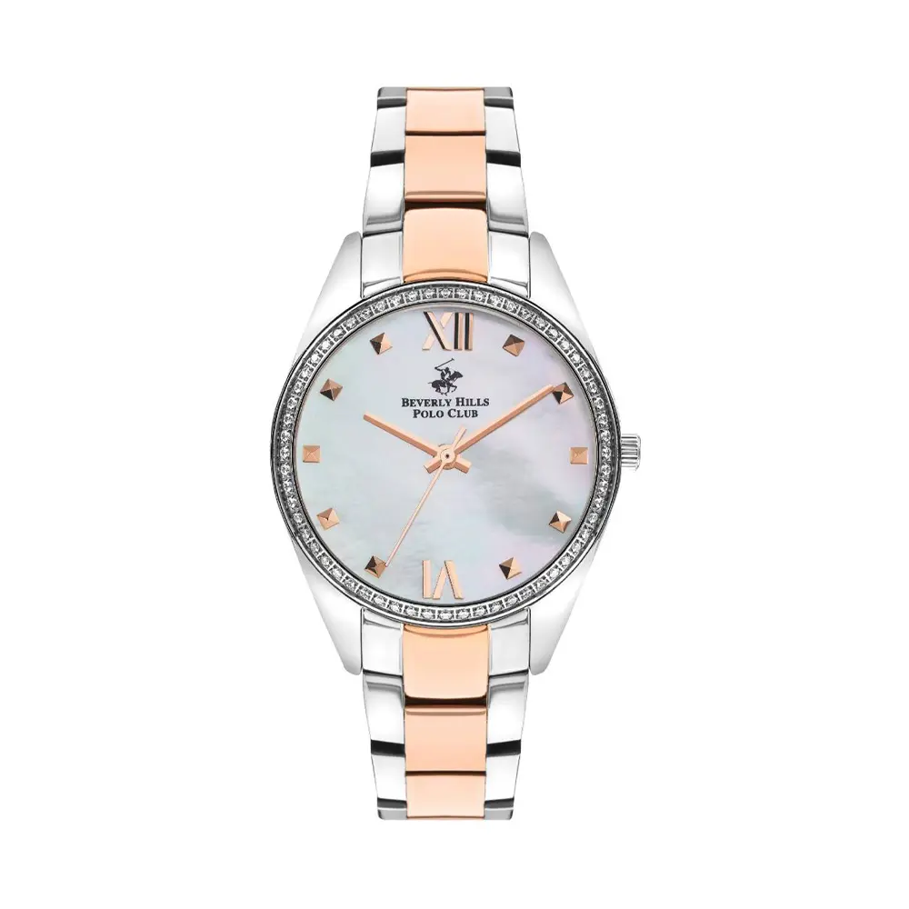 ساعت استیل زنانه پولو بورلی هیلز کوارتز مدل Polo Beverly Hills BP3300X.420