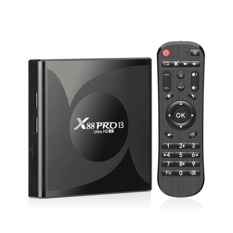 اندروید باکس ایکس 88 مدل X88 PRO 13 OTA 4GB 32GB