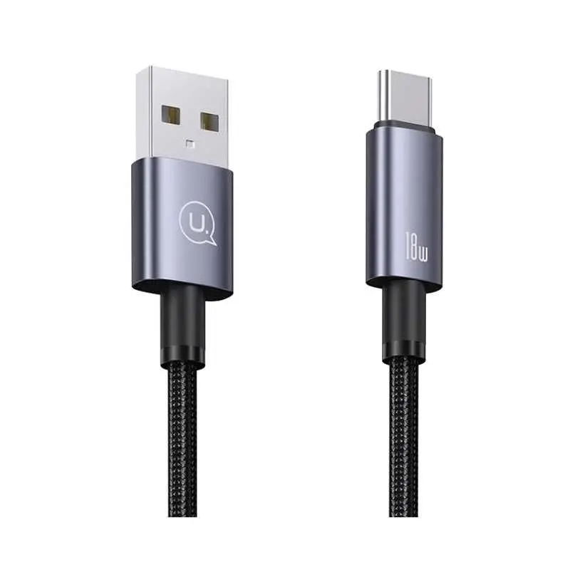 کابل شارژ USB-A to USB-C یوسمز مدل Usems US-SJ663 با طول 1.2 متر