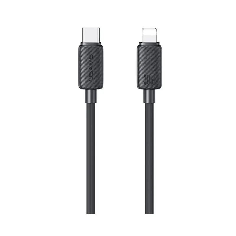 کابل شارژ USB-C to Lightning یوسمز مدل Usems US-SJ692 با طول 1 متر توان 30 وات