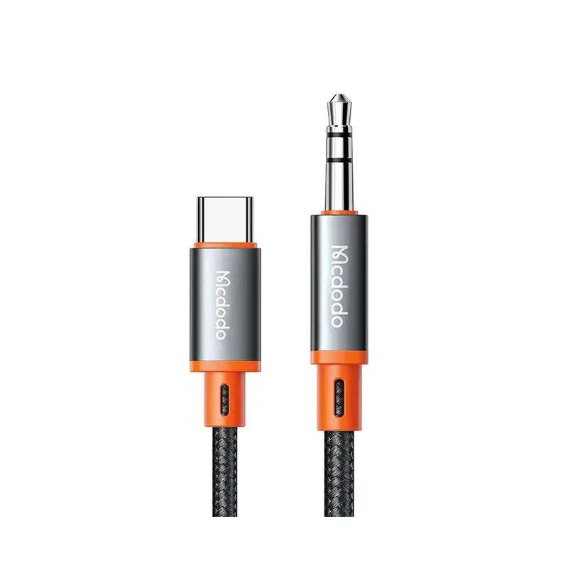 کابل تبدیل مک‌دودو مدل Mcdodo CA-0820 USB-C to AUX با طول 120 سانتی‌متر
