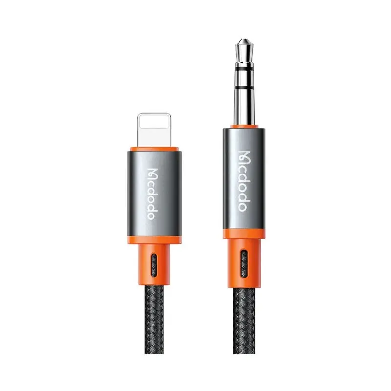 کابل تبدیل مک‌دودو مدل Mcdodo CA-0890 Lighitning to AUX با طول 1.8 متر
