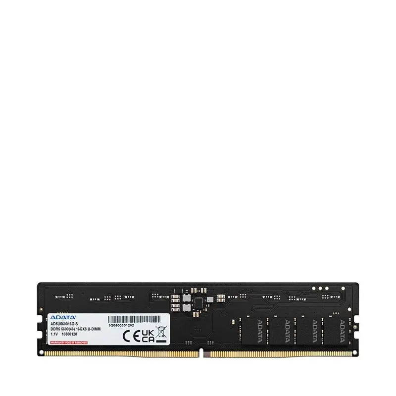 رم دسکتاپ DDR5-5600 ای دیتا مدل Adata AD5U560016G-S-CL46 ظرفیت 16 گیگابایت