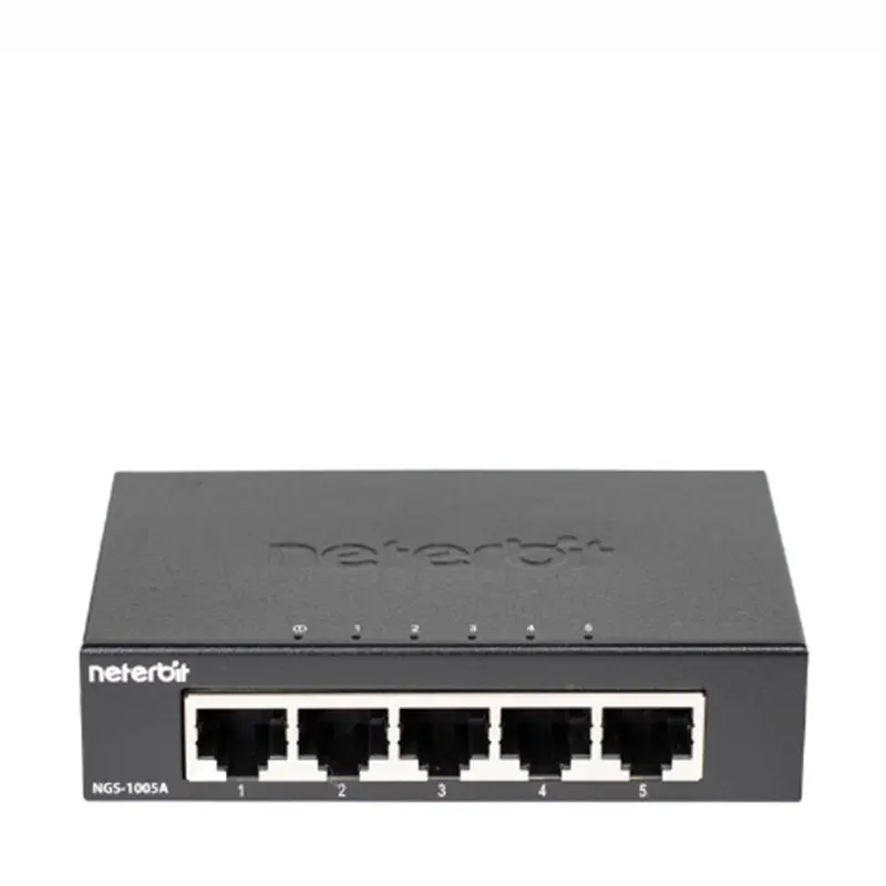 سوییچ شبکه 5 پورت نتربیت مدلNetrebitt NGS-1005A