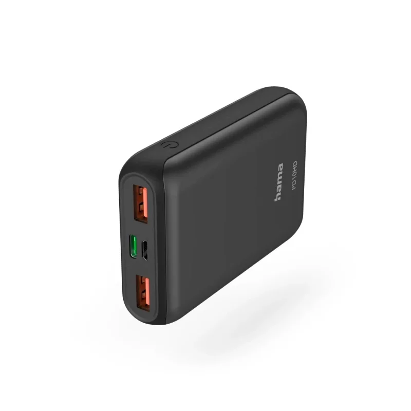 پاوربانک هاما مدل hama PD10-HD- 187261 به ظرفیت 10000 میلی‌آمپرساعت