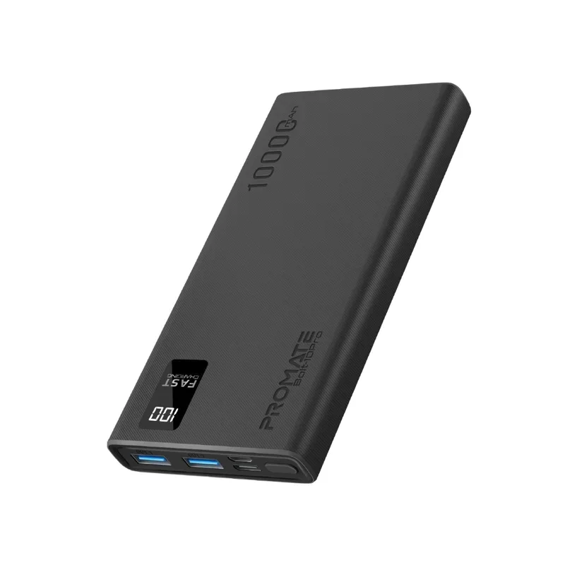 پاوربانک پرومیت مدل Promate BOLT-10PRO.BLACK ظرفیت 10000 میلی آمپر ساعت